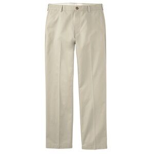 LL Bean Men's Wrinkle-Free Double L® Chinos, Natural Fit, Plain Front